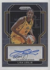 2022 Panini Prizm WNBA Signatures Lisa Leslie #SG-LLS card