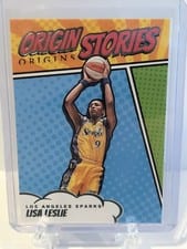 2024 Panini Origins WNBA Origin Stories Lisa Leslie #8 card