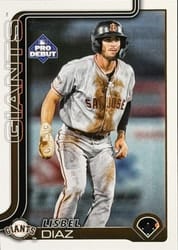 2025 Topps Pro Debut Base Set Lisbel Diaz #PD-137 card