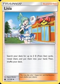 Celestial Storm Lisia #137 card