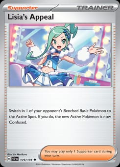Surging Sparks Lisia's Appeal #179 card
