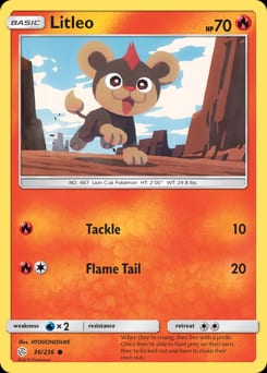 Cosmic Eclipse Litleo #36 card