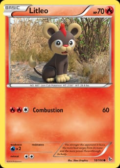 Flashfire Litleo #18 card