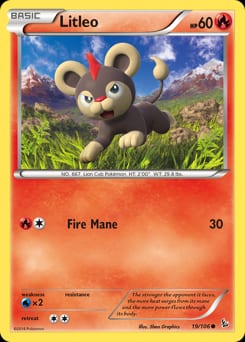 Flashfire Litleo #19 card