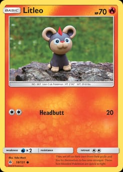Forbidden Light Litleo #18 card