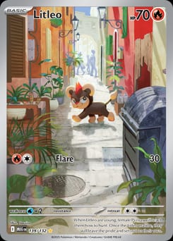 2025 Mega Evolution Litleo #139 card