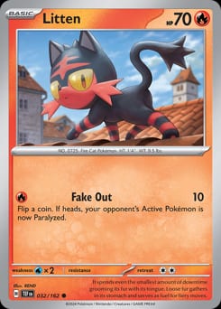 2024 Temporal Forces Litten #32 card