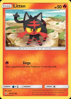 2019 Unbroken Bonds Litten #26 card