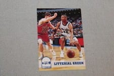 1993-94 Hoops Base Set Litterial Green #154 card