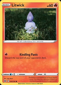 Lost Origin Litwick #24 card