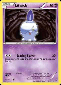 Noble Victories Litwick #57 card