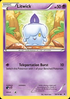 Noble Victories Litwick #58 card