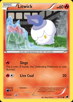 Plasma Freeze Litwick #14 card
