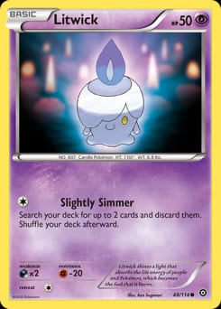 Steam Siege Litwick #48 card