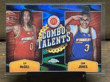 2024 Topps Chrome McDonald's All-American Combo Talents Liv McGill #COT-ALI card