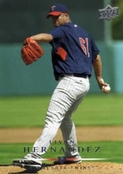 2008 Upper Deck Base Set Livan Hernandez #560 card