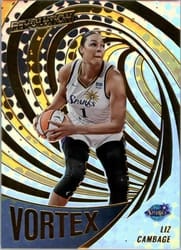 2022 Panini Revolution WNBA Vortex Liz Cambage #15 card