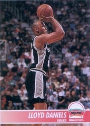 1994-95 Hoops Base Set Lloyd Daniels #192 card