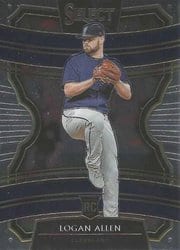 2020 Panini Select Base Set Logan Allen #56 card