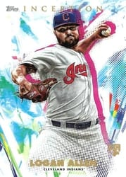 2020 Topps Inception Base Set Logan Allen #11 card