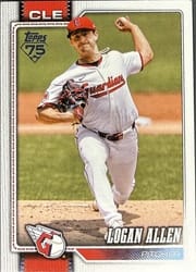 2026 Topps Base Set Logan Allen #429 card