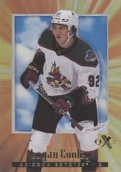 2023-24 SkyBox E-X 2000 Base Set Logan Cooley #120 card