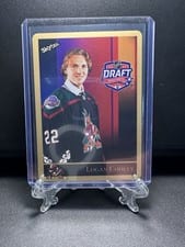 2023-24 SkyBox Metal Universe 1990 Skybox Metal Retros Logan Cooley #5 card