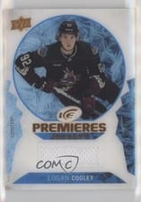 2023-24 Upper Deck Ice Ice Premieres Jerseys Logan Cooley #IPJ-LC card
