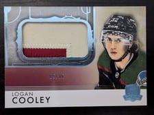 2023-24 Upper Deck The Cup Rookie Rink Gallery Logan Cooley #RGLC-V4 card