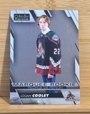 2023 O-Pee-Chee Platinum Preview Logan Cooley #P-LC card
