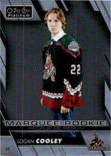 2023 O-Pee-Chee Platinum Preview Logan Cooley Rainbow #P-LC card