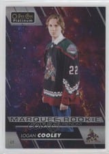 2023 O-Pee-Chee Platinum Preview Logan Cooley Cosmic #P-LC card