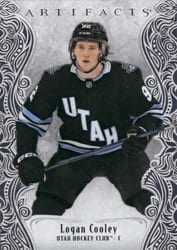 2025-26 Upper Deck Artifacts Base Set Logan Cooley #105 card