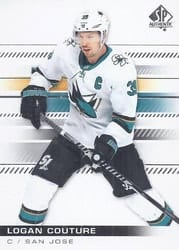 2019-20 SP Authentic Base Set Logan Couture #4 card