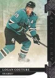2019-20 Upper Deck Artifacts Base Set Logan Couture #89 card