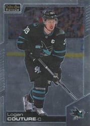 2020-21 O-Pee-Chee Platinum Base Set Logan Couture #79 card
