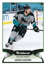 2021-22 Parkhurst Base Set Logan Couture #35 card