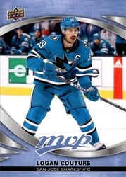 2023-24 Upper Deck MVP Base Set Logan Couture #188 card