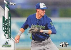 2020 Topps Pro Debut Base Set Logan Davidson #PD-110 card