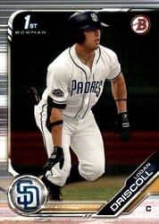 2019 Bowman Draft Base Set Logan Driscoll #BD-183 card