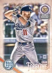 2018 Topps Gypsy Queen Base Set Logan Forsythe #112 card