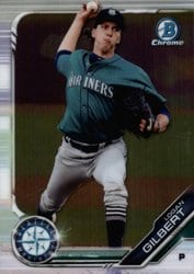2019 Bowman Chrome Prospects Logan Gilbert #BCP-192 card