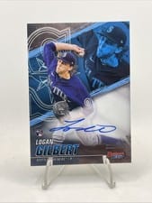 2021 Bowman's Best Best of 2021 Autographs Logan Gilbert #B21-LG card