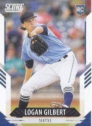 2021 Panini Chronicles Score Logan Gilbert #5 card