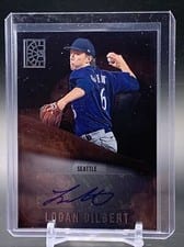 2022 Panini Capstone Autographs Logan Gilbert #AU-LG card