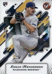 2025 Topps Pristine Base Set Logan Henderson #221 card