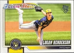 2026 Topps Base Set Logan Henderson #409 card