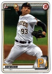 2020 Bowman Draft Base Set Logan Hofmann #BD-160 card