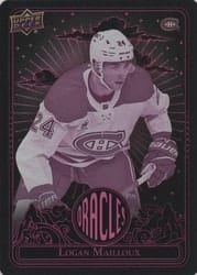 2024-25 Upper Deck Oracles Logan Mailloux #O-46 card