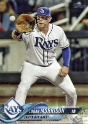2018 Topps Base Set Logan Morrison #477 card